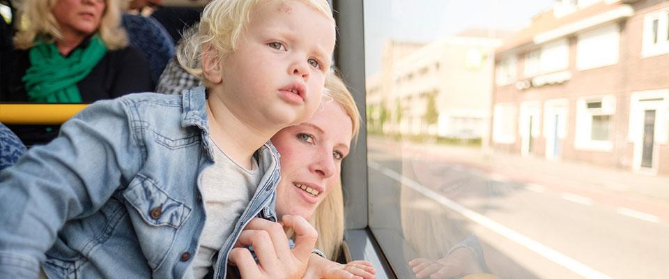 Kidskaart Bus banner afbeelding